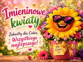 Imieninowe kwiaty zakwitły dla Ciebie