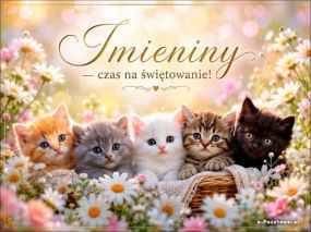 Imieniny - Świętujemy razem!
