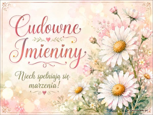 Cudowne Imieniny - Stokrotki
