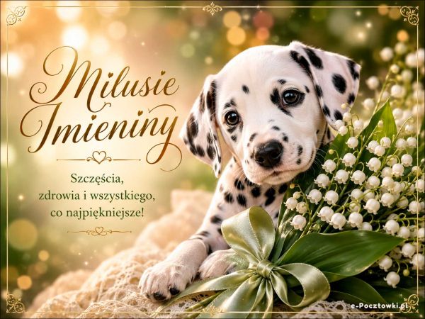 Milusie Imieniny - Życzenia!