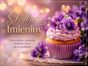 Słodkie Imieniny sprawiają radość!