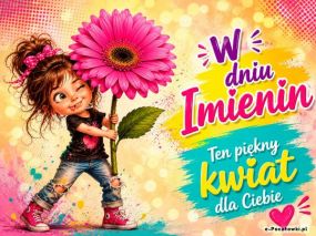 W dniu Imienin - Kwiat dla Ciebie!