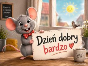 Dzień dobry bardzo!