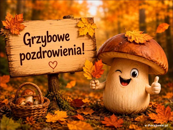 Grzybowe pozdrowienia