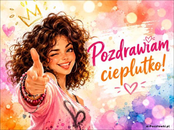 Pozdrawiam cieplutko!