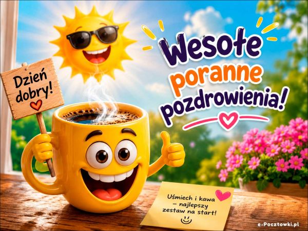 Pozdrowienia na wesoło!