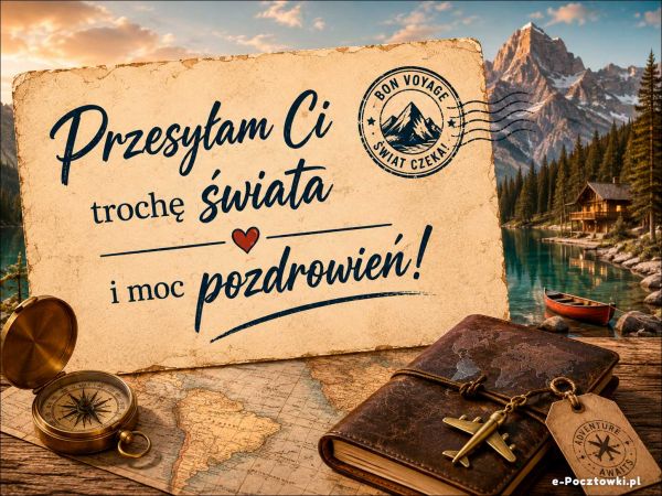 Przesyłam Ci trochę świata!