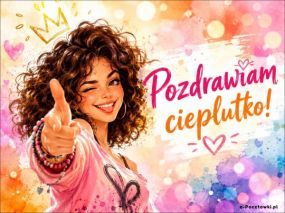 Pozdrawiam cieplutko!
