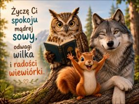 Życzenia z lasu!